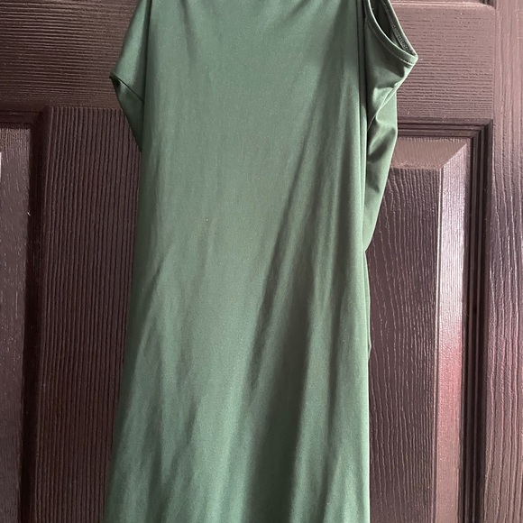 Fashion Nova Green Gathered Mini Dress - Picture 5 of 5